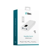 Ttec 2BB202B PowerSlim Trio LCD 10.000mAh PD 22,5W Dahili Kablolu Taşınabilir Şarj Aleti / Powerbank - 3