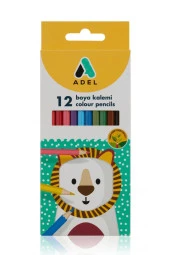 Adel Kuru Boya Kalemi Karton Kutu 12'Li Tam Boy 2112315001000 thumbnail 1