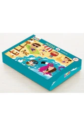 24 Parça Puzzle - Kumsalda - 1