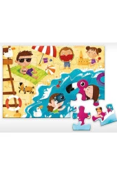 24 Parça Puzzle - Kumsalda - 3