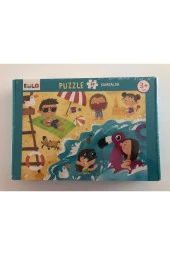 24 Parça Puzzle - Kumsalda - 4