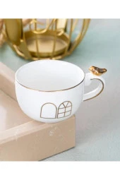 ACAR JUNE 6 LI PORSELEN KAHVE FİNCAN TAKIMI - 1