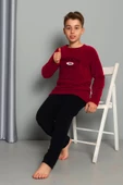 Nisanca Kışlık Erkek Çocuk Polar Pijama Takımı- Sıcak Tutan Welsoft Kumaş - 10