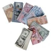 GEÇERSİZ DÜĞÜN PARASI 100 DOLAR 100LÜ DESTE - 1