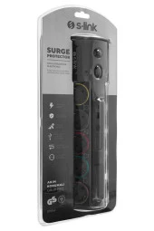 S-link Swapp 3M KABLOLU SP10AF 3M 1860 Joule 1.5mm 1 Usb 1 TYPE-C 2.1A/5V 16A 250V 3680W 10lu Akım Korumalı Priz - 8