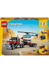 LEGO ® Creator Helikopterli Açık Kasa Kamyon 31146 - Yaratıcı Oyuncak Yapım Seti (270 Parça) - 6