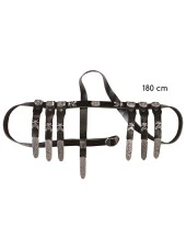 Klasik Kafkas Çerkes Kemeri 180 Cm ( Gerçek Deri ) - 1