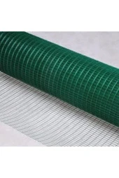 Çit Pvc Kaplı Puntalı Yeşil Tel 2500cm Uzunluk 12x12 Gözaralıklı 120cm Eninde Kafes Teli 25m - 2