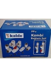 Kombi Alt Bağlantı Seti Dirsekli - 1