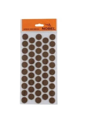 Yuvarlak Yapışkan Keçe 20 Mm - 1
