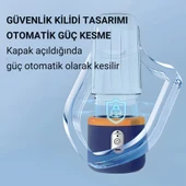 Polham 400ML Smoothie Taşınabilir Şarjlı Çok Fonksiyonlu El Blendere, 2 Bardaklı Kişisel Detoks Hazırlama Mikseri thumbnail 4