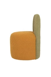 Bani Tavşan Kulaklı Puf Safran/Yeşil - 3