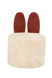 Bani Tavşan Kulaklı Puf Bej/Tarçın - 1