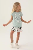 Roly Poly 3397 Cat Kız Çocuk Şort Takım thumbnail 1