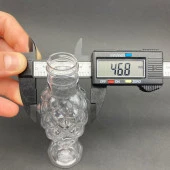 100 cc Balıksırtı Şişe  - Beyaz Kapaklı- Kapaklı Plastik Şişe x 10 Adet thumbnail 3