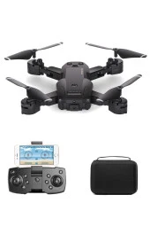 Astro 720P HD Kameralı Drone Katlanabilir Taşıma Çantalı 4 Pervaneli Havada Stabil Kalma - 1