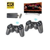 2.4g Kablosuz Denetleyici Hd 4K Hd Video 2 Kollu Oyun Konsolu Oyun Seti - 1