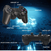 2.4g Kablosuz Denetleyici Hd 4K Hd Video 2 Kollu Oyun Konsolu Oyun Seti - 5