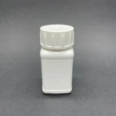 100 cc Mat Beyaz Şişe  - Kapaklı- 100ml Kapsül Kutusu x 10 Adet thumbnail 1