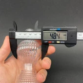100 cc Kolonya Şişesi  - Beyaz Kapaklı- Campet Şişe x 10 Adet - 3