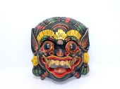 Duvara Asmalı Renkli Maske 22 Cm Taru Merta-3 - 1
