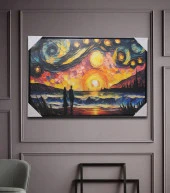 Duvara Asmalı Yağlı Boya Pano Alk2925-16 - 1