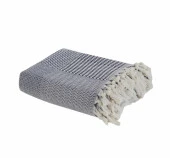 Karaca Home Luna Lacivert %100 Pamuk Çift Kişilik Tek Pike - 6