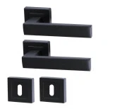 Knitex Ktx-3053 Lama Kapı Kolu Siyah Kare Oda - 1