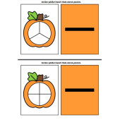 Kesirleri Öğreten YAZ-SİL Kitabı - 3