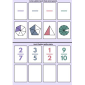 Kesirleri Öğreten YAZ-SİL Kitabı - 4