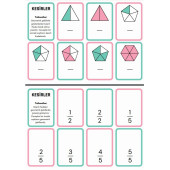 Kesirleri Öğreten YAZ-SİL Kitabı - 5