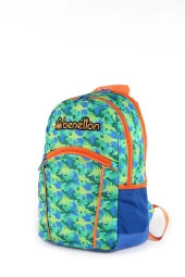 Çocuk Kol Saati Hediyeli Benetton Büyük Kapasiteli Çocuk Okul Çantası B.NT.03660 - 3