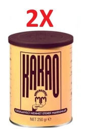 Kurukahveci Mehmet Efendi Kakao Metal Kutu 2x250g - 1