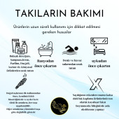 Varisit & Hematit Doğal Taşlı Tasarım Kolye- Anka Gemstone - 4
