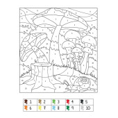 Sayılarla Boyama Seti (24 Süper Poster + 12 Boya Kalemi) - 5