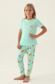 Roly Poly 3403 Garson Jungle Kız Çocuk Pijama Takımı - 4
