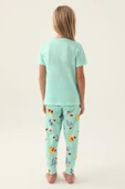 Roly Poly 3403 Garson Jungle Kız Çocuk Pijama Takımı - 6