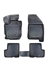 Rizline Dacia Duster 4x4 2018-2022 Araca Özel 3D Havuzlu Paspas Siyah BMY thumbnail 1