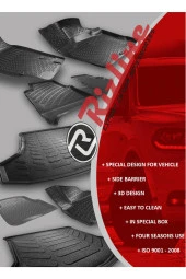 Rizline Ford Custom (2012 SONRASI) 3d Havuzlu Paspas thumbnail 3