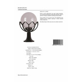 AVONNI BSU-68155-BSY-M2-K Siyah Boyalı Dış Mekan Aydınlatma E27 ABS Akrilik/Polietilen Cam 35cm - 4