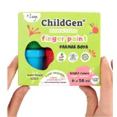 Childgen Süper Yıkanabilir 6'lı Parmak Boya Seti (6X50GR) - 2