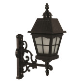 Avonni BAP-68039-BSY-M2-OP E27 Siyah Boyalı 23x40 cm Dış Mekan Aydınlatması - 1