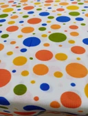 Hayat Home Renkli Ponpon desen 120X140 Dertsiz Mutfak Masa Örtüsü - 4