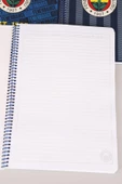 LİSANSLI FENERBAHÇE SPIRALLI 2 ADET KARELİ VE 2 ADET ÇİZGİLİ A4 KARTON KAPAK 72 YAPRAK DEFTER SETİ thumbnail 6