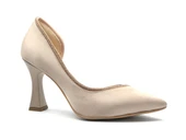 Feles Kadeh Topuk Saten Taşlı Stiletto Kadın Topuklu Ayakkabı thumbnail 7