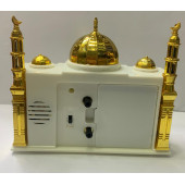 Alarm Sesi Yerine Ezan Oku Çalar Saat Küçük Boy -Beyaz Renk-M1... - 2