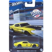 Hot Wheels 1969 Ford Mustang Boss 302 Vintage Arabalar Özel Seri HRV08 - HRT81 thumbnail 1