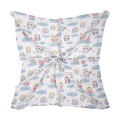 Sevibebe 100cmx100cm Desenli Müslin Battaniye Kundak Emzirme Örtüsü Havlu Puset Örtüsü 353 - 3