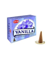 Vanilya (Vanilla) Konik Tütsü Mumu 10'lu thumbnail 1