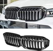 Bmw 3 serisi G20 Lci ön panjur böbrek 2023+ Sonrası Uyumlu - 5